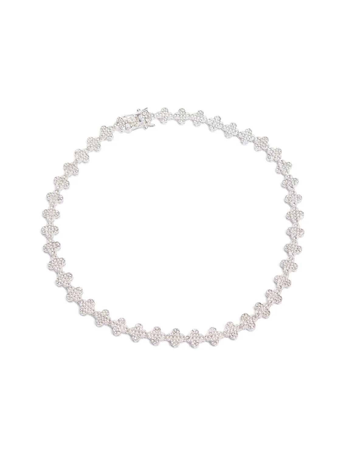 Pavé Detailed Collar Necklace sold by Suzy Shier product image thumbnail 2