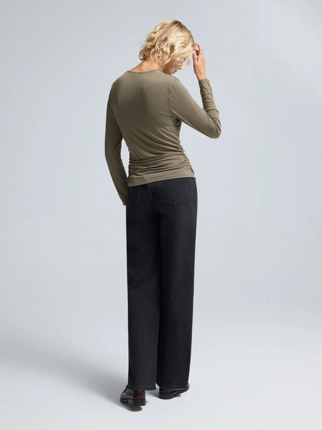 Square Neck Bolero Top sold by Suzy Shier product image thumbnail 3