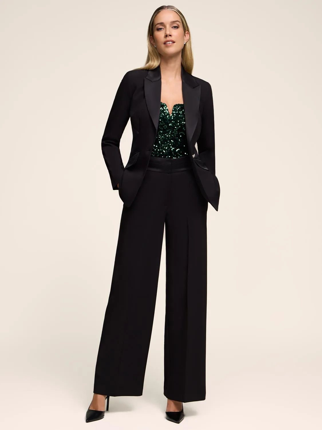 Tuxedo Blazer sold by Suzy Shier product image thumbnail 2