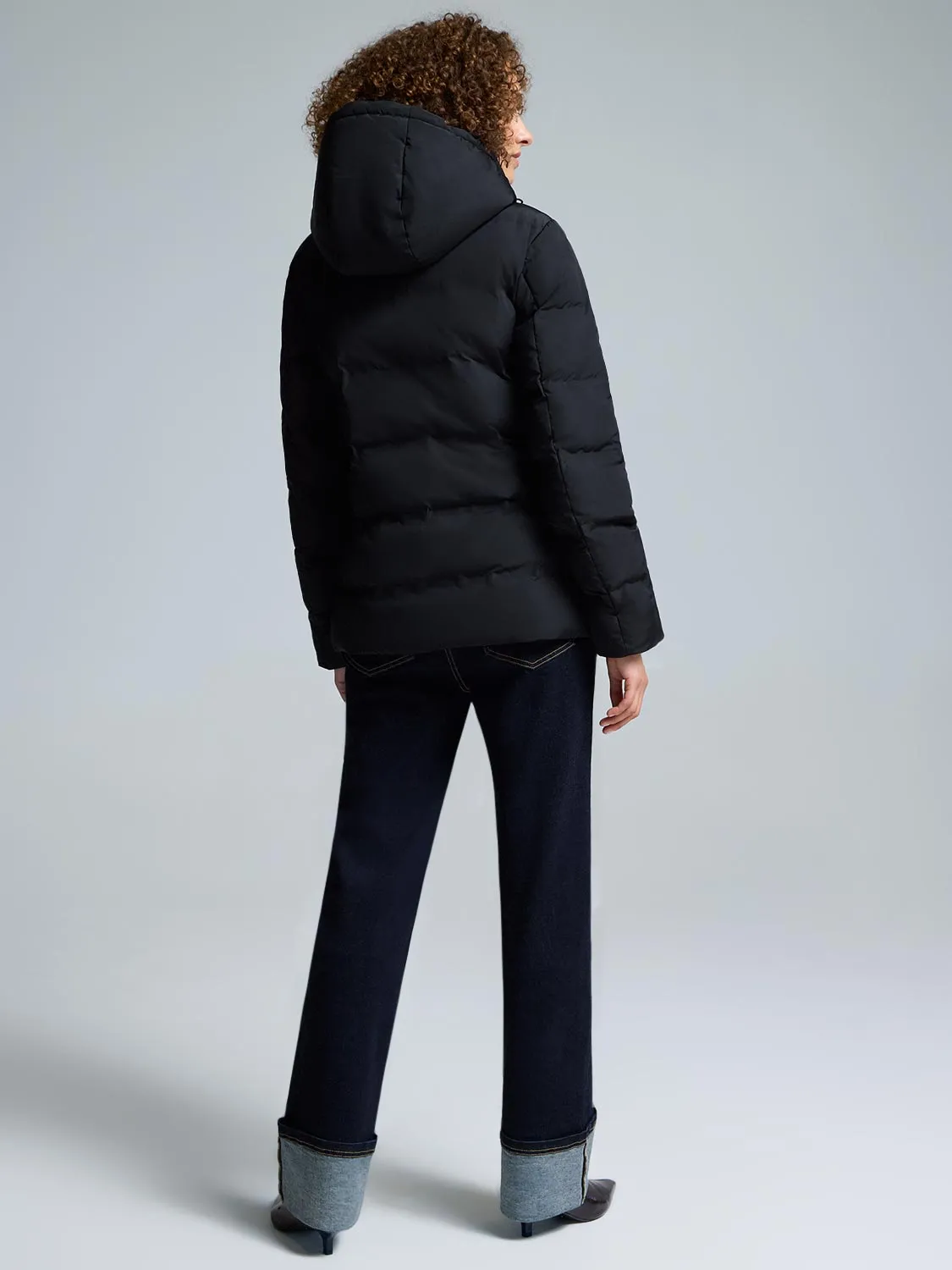 Short Puffer Jacket sold by Suzy Shier product image thumbnail 4