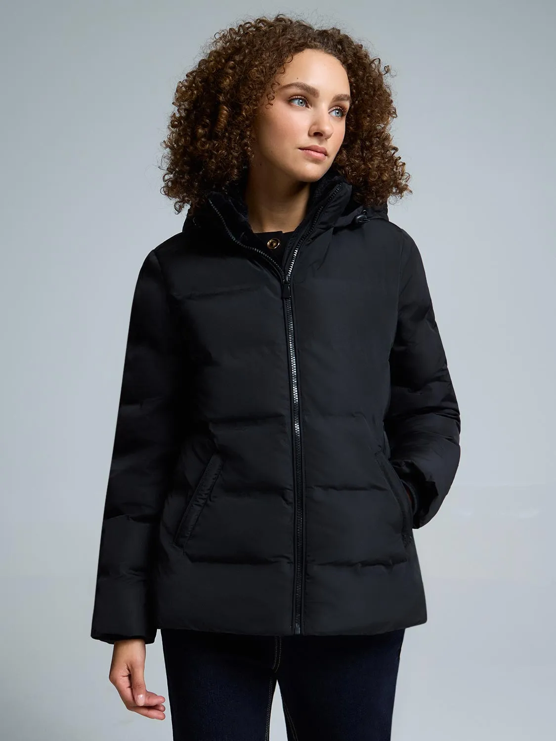 Short Puffer Jacket sold by Suzy Shier product image thumbnail 2