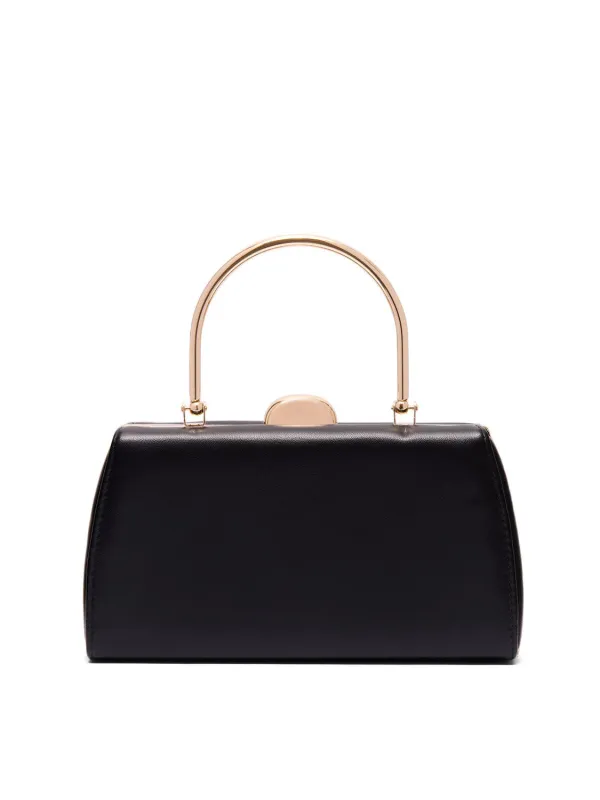 Faux-Leather Handbag sold by Suzy Shier