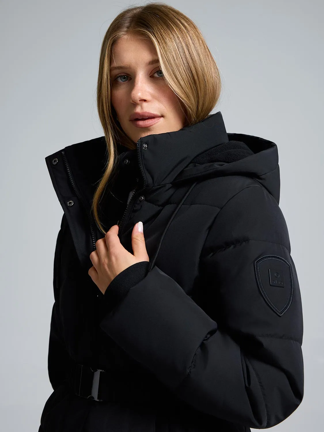 Belted Mid-Length Puffer sold by Suzy Shier product image thumbnail 4