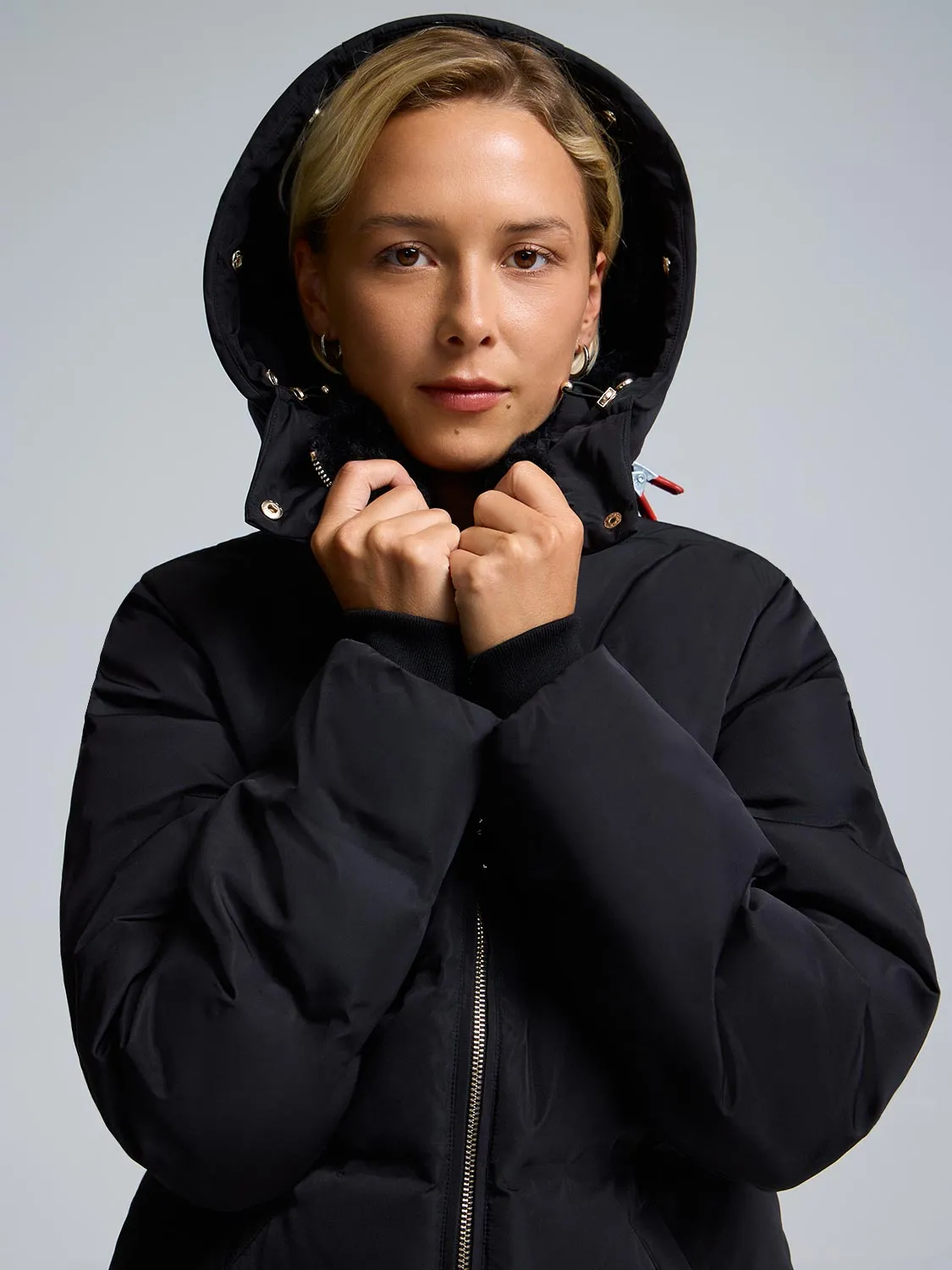 Faux Fur Hood Puffer Jacket sold by Suzy Shier product image thumbnail 2