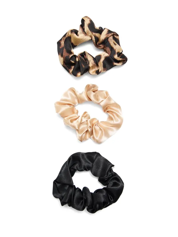 3-Pack Of Satin Scrunchies sold by Suzy Shier