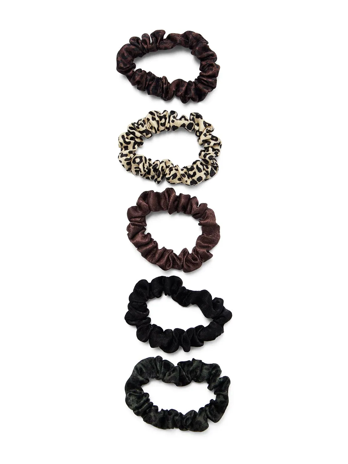 5-Pack Of Satin Scrunchies sold by Suzy Shier product image thumbnail 2