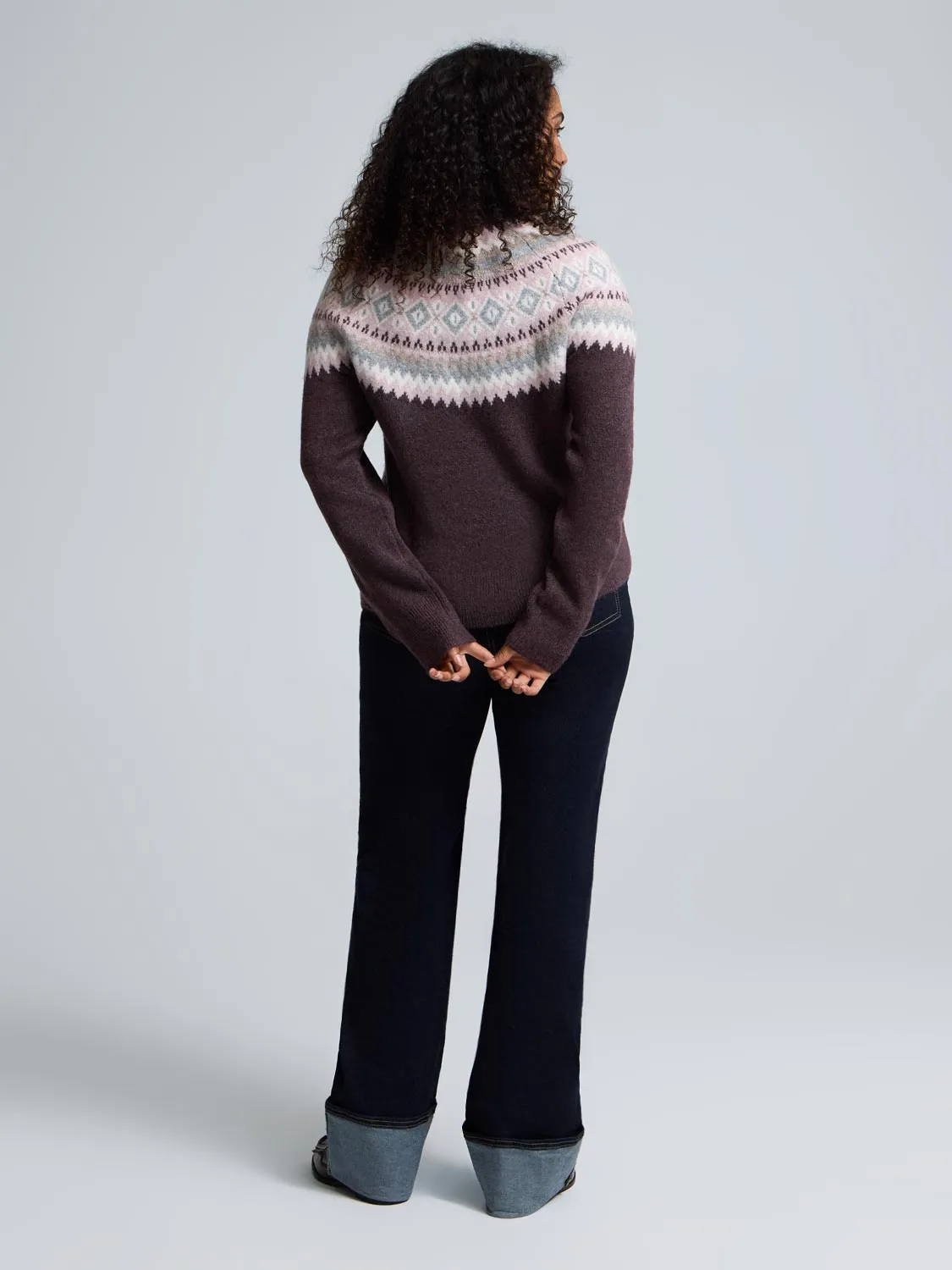 Fair Isle Sweater sold by Suzy Shier product image thumbnail 4