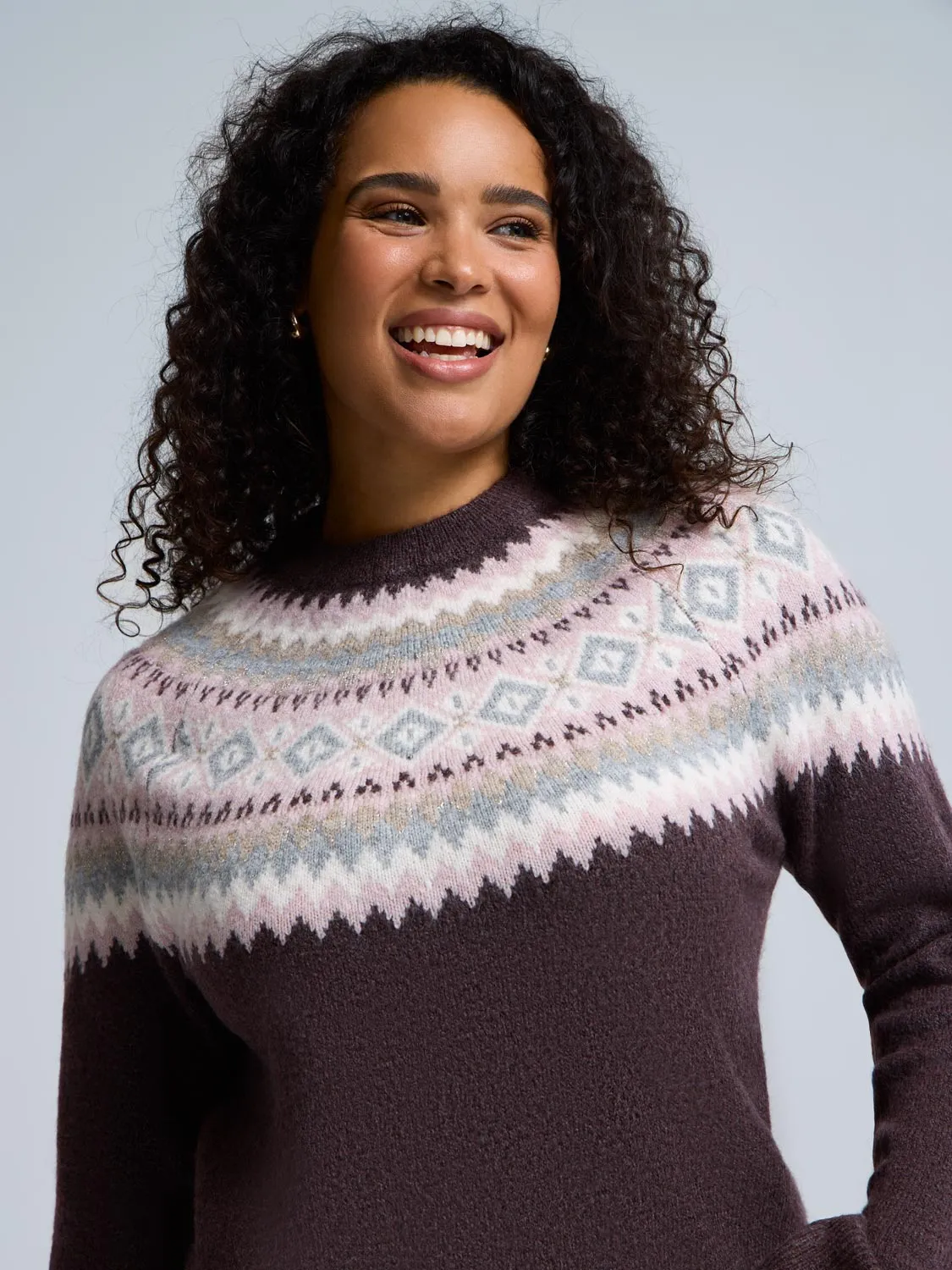 Fair Isle Sweater sold by Suzy Shier product image thumbnail 3