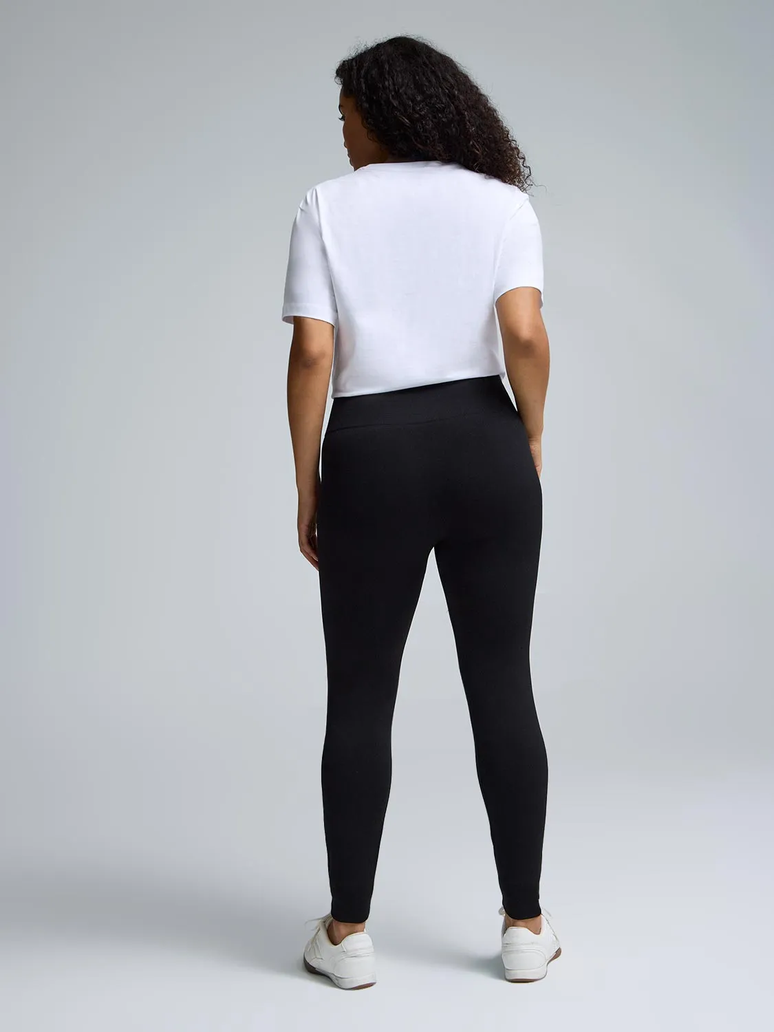Fleece Lined Seamless Leggings sold by Suzy Shier product image thumbnail 3