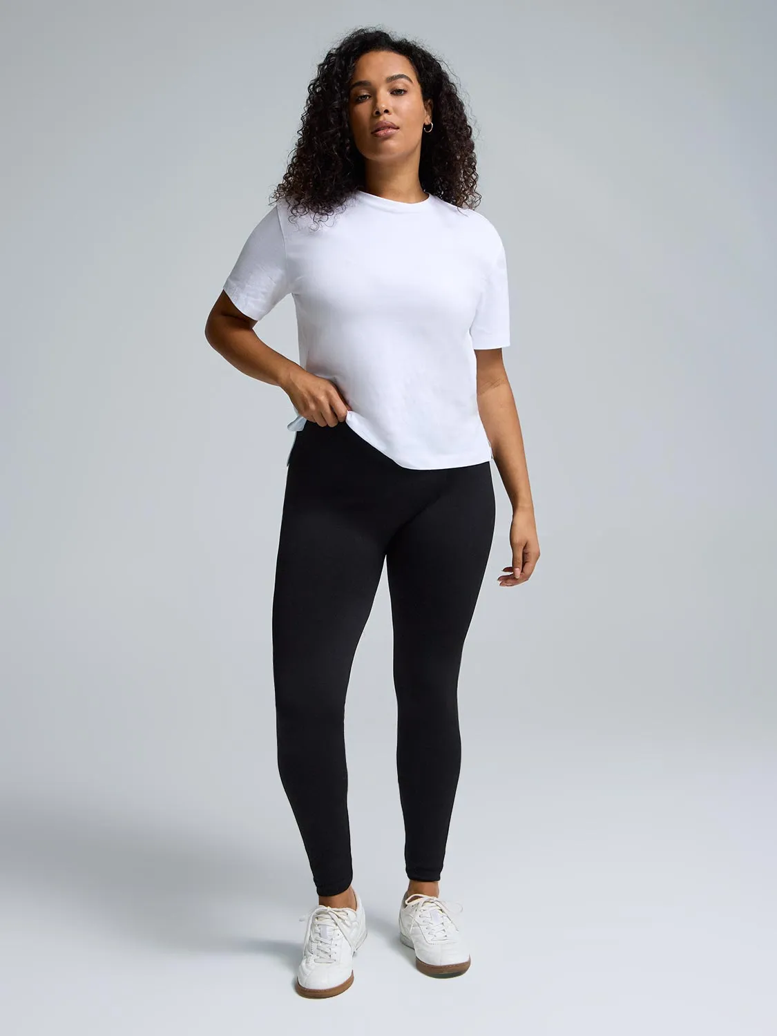 Fleece Lined Seamless Leggings sold by Suzy Shier