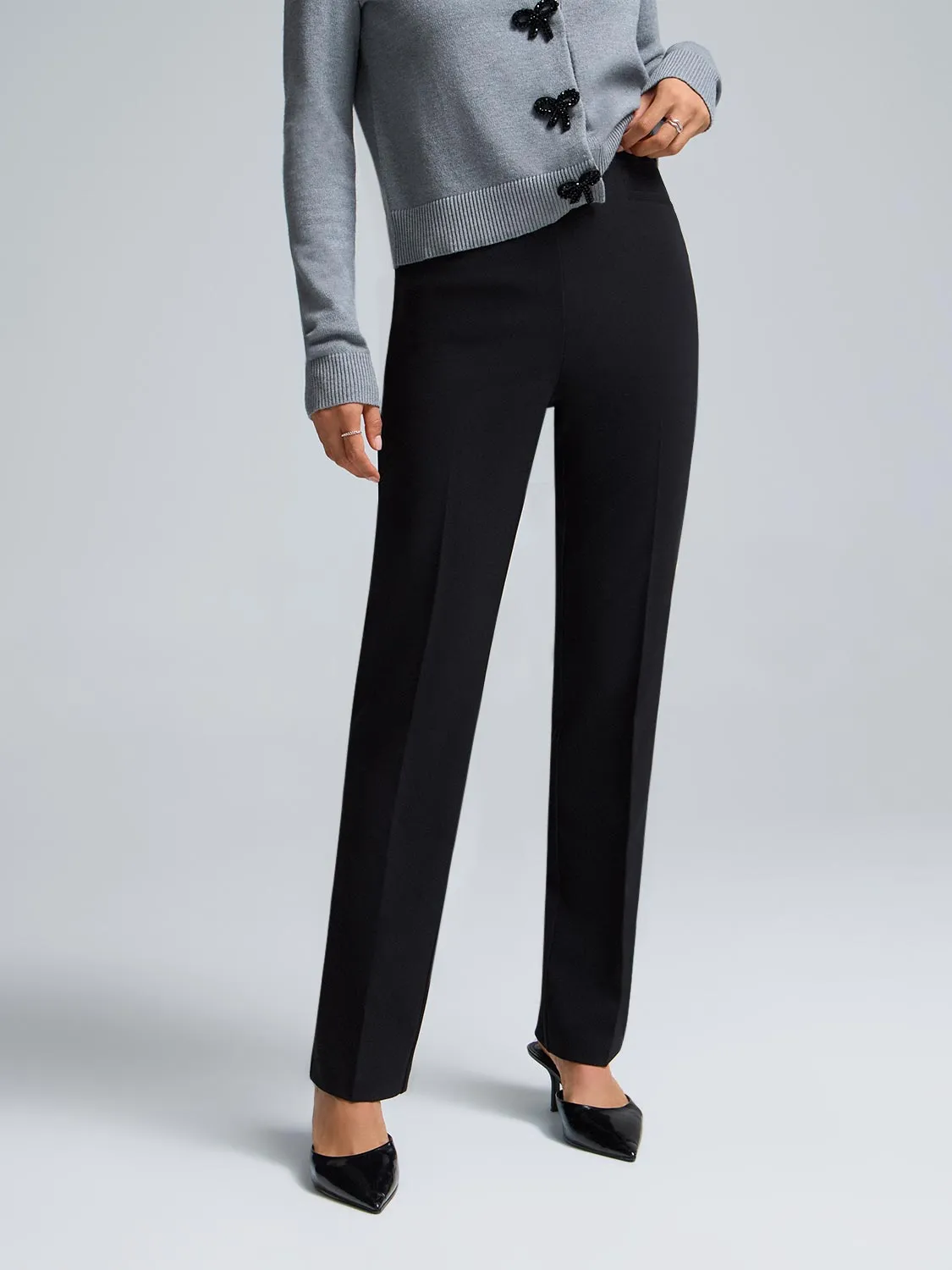 Boot Cut Stretch Pants sold by Suzy Shier product image thumbnail 4