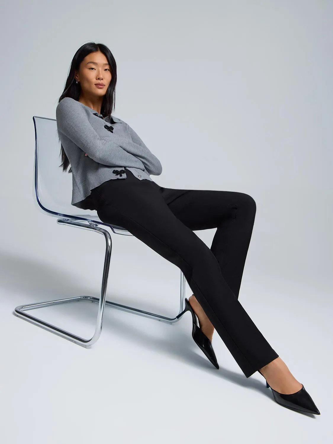 Boot Cut Stretch Pants sold by Suzy Shier