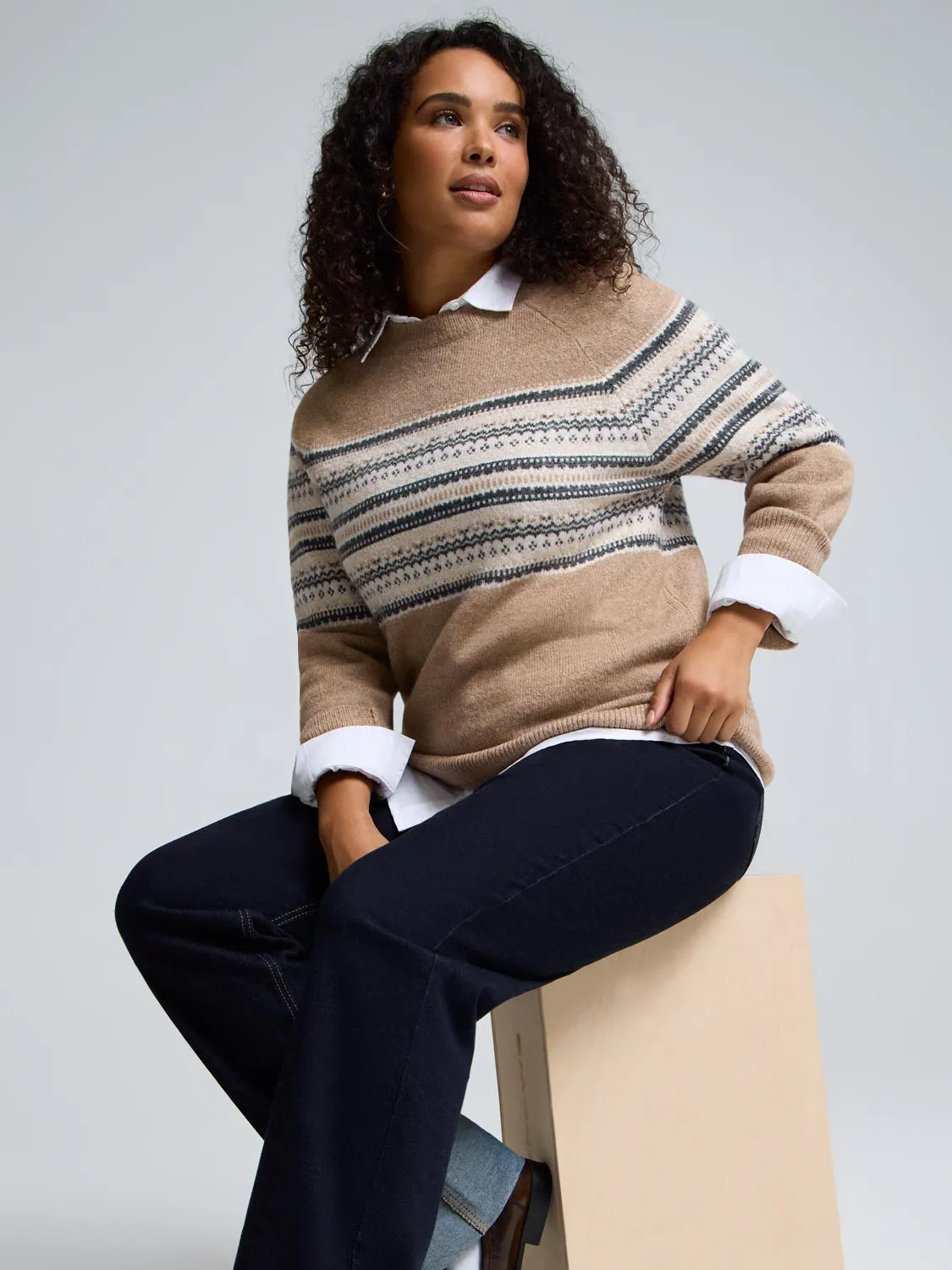 Fair Isle Sweater sold by Suzy Shier