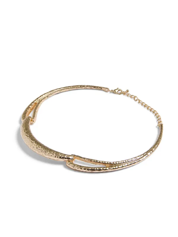 Hammered Collar Necklace sold by Suzy Shier