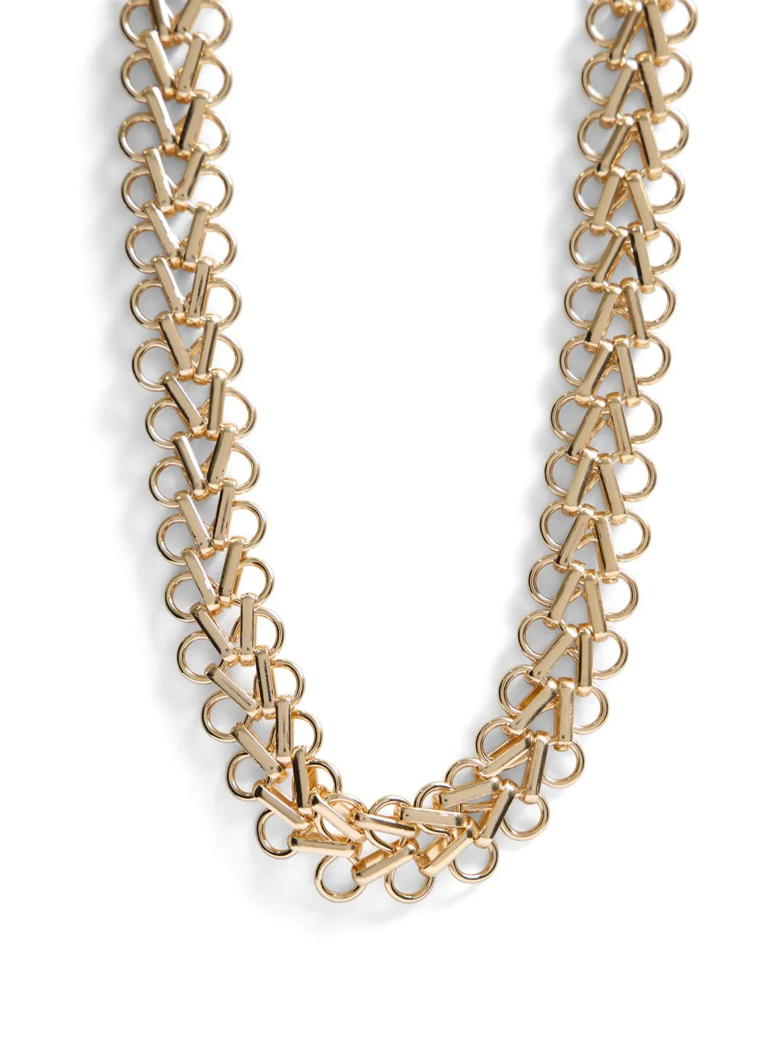 Multi-Link Statement Necklace sold by Suzy Shier