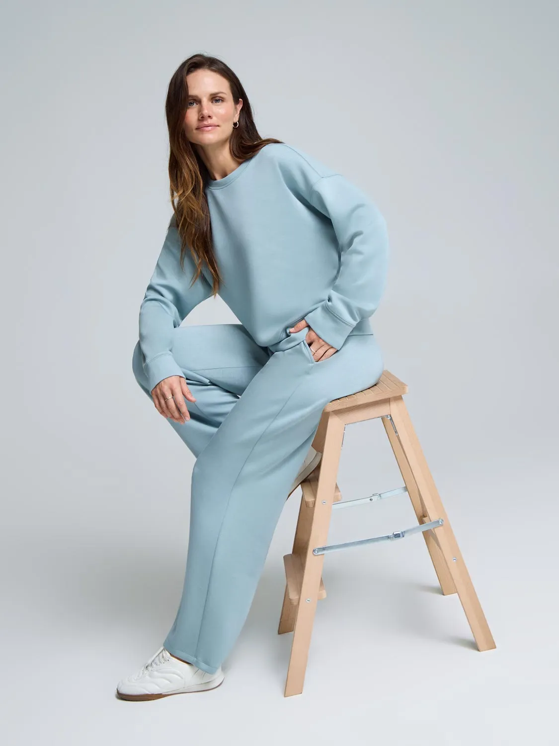 Cloud Fleece Wide-Leg Pants sold by Suzy Shier product image thumbnail 3