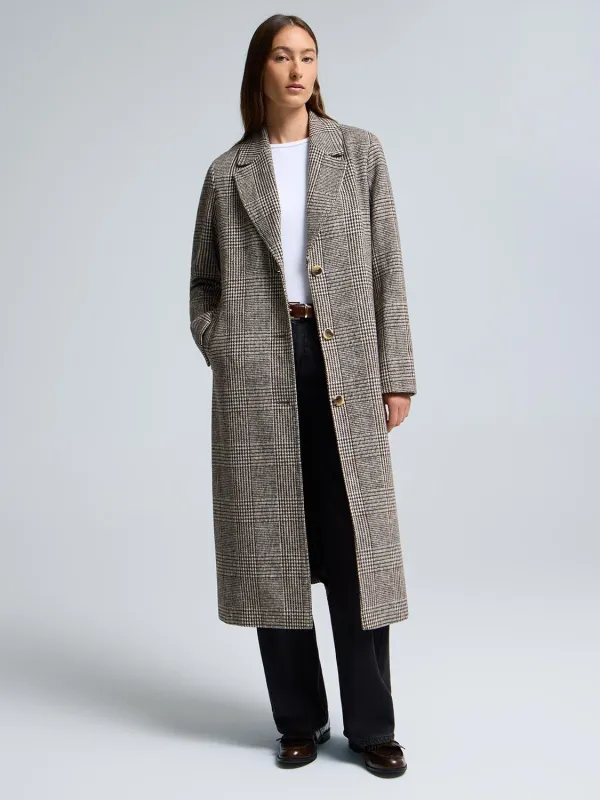 Long Single-Breasted Coat sold by Suzy Shier