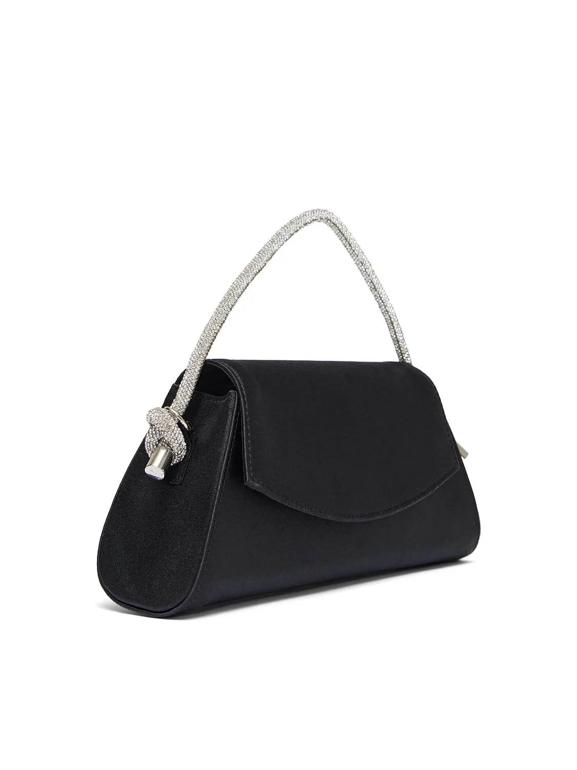 Satin Handbag With Jewelled Handle sold by Suzy Shier product image thumbnail 2