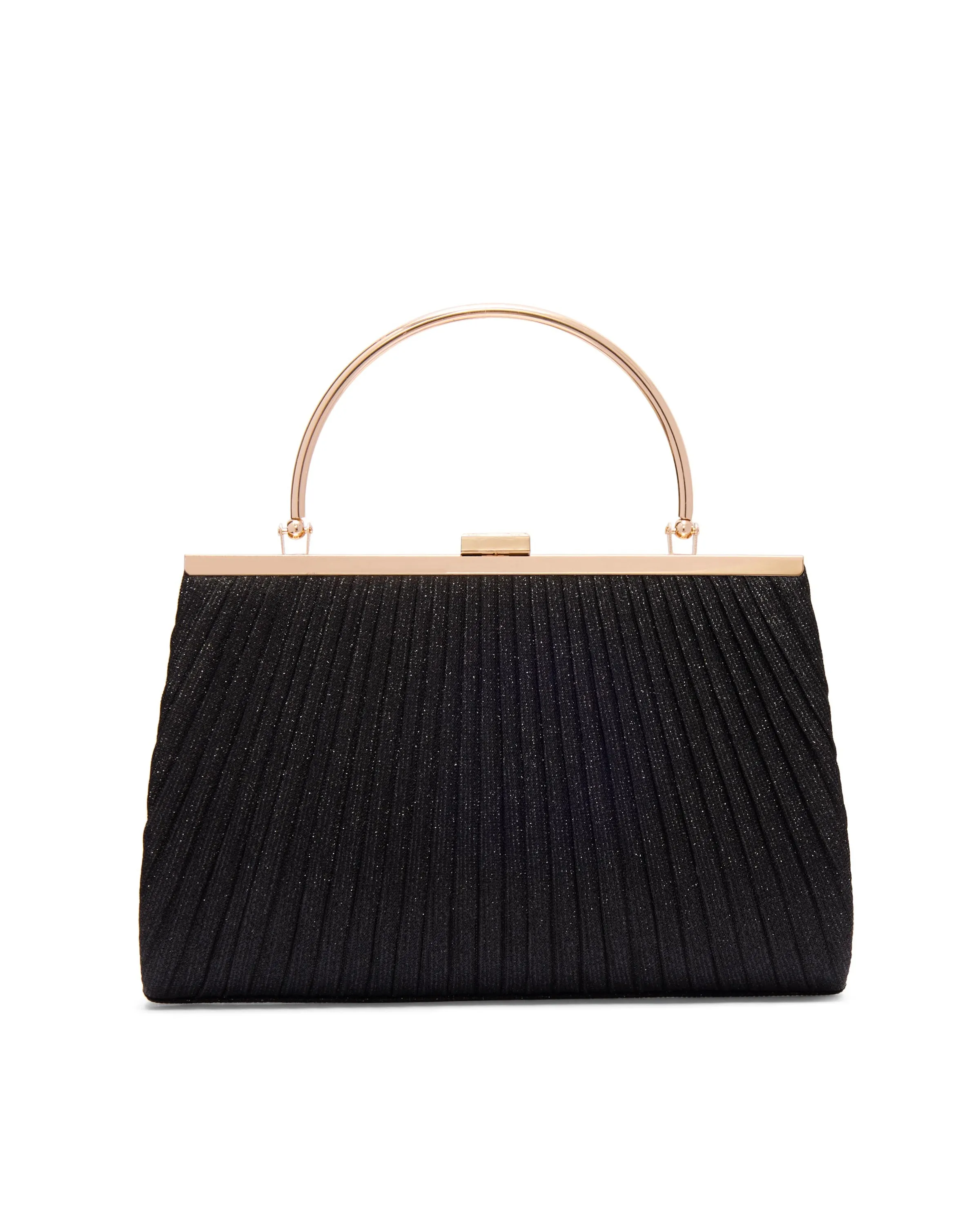 Pleated Glitted Minaudiere sold by Suzy Shier