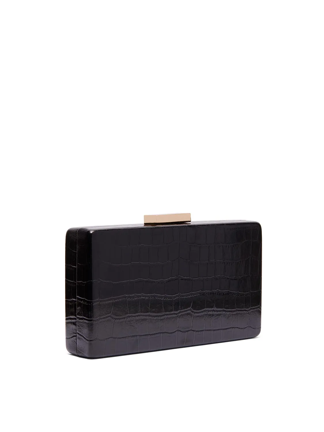 Crocodile Print Minaudiere sold by Suzy Shier product image thumbnail 3