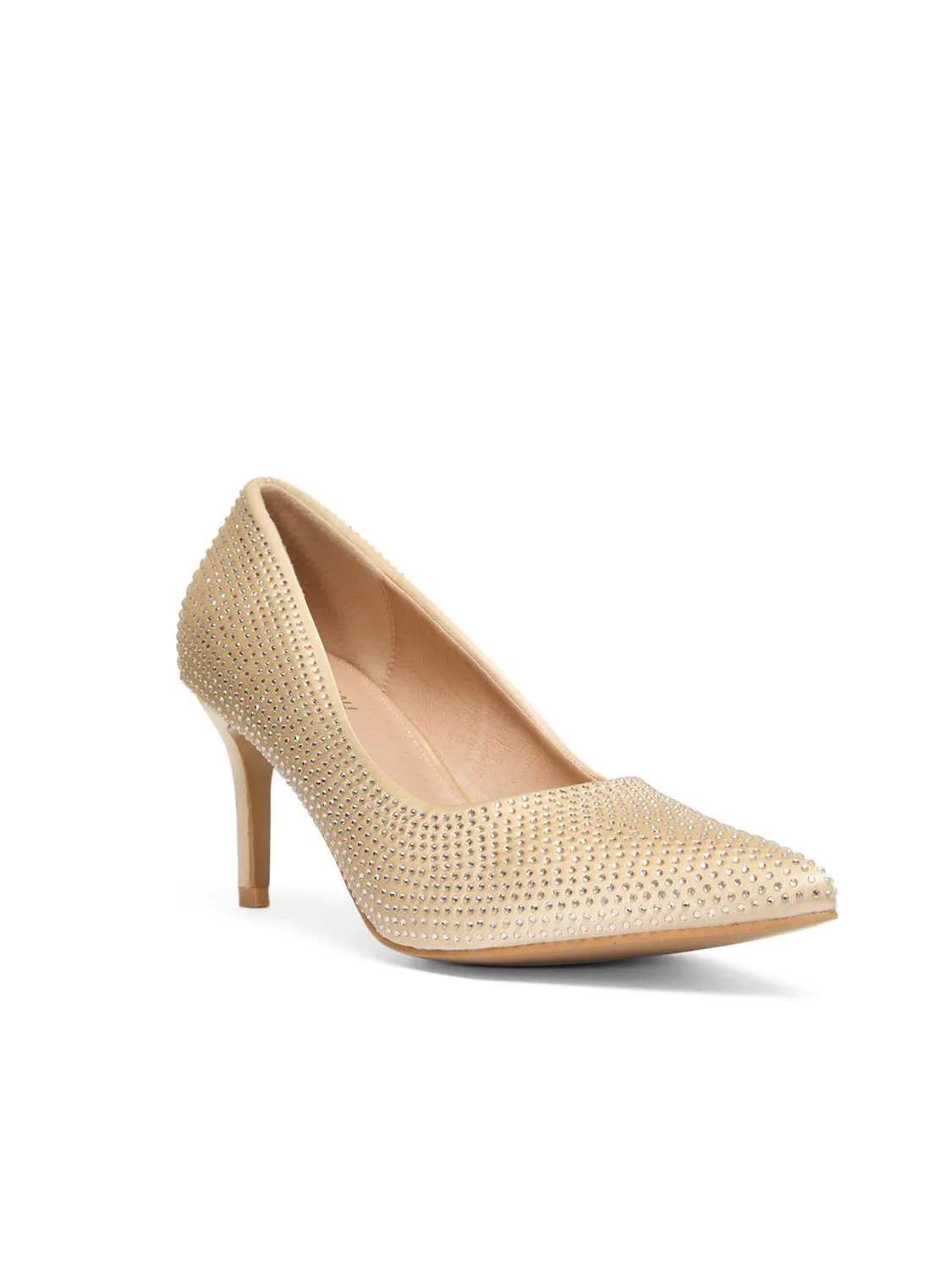 Pointed-Toe Embellished Pump sold by Suzy Shier product image thumbnail 4