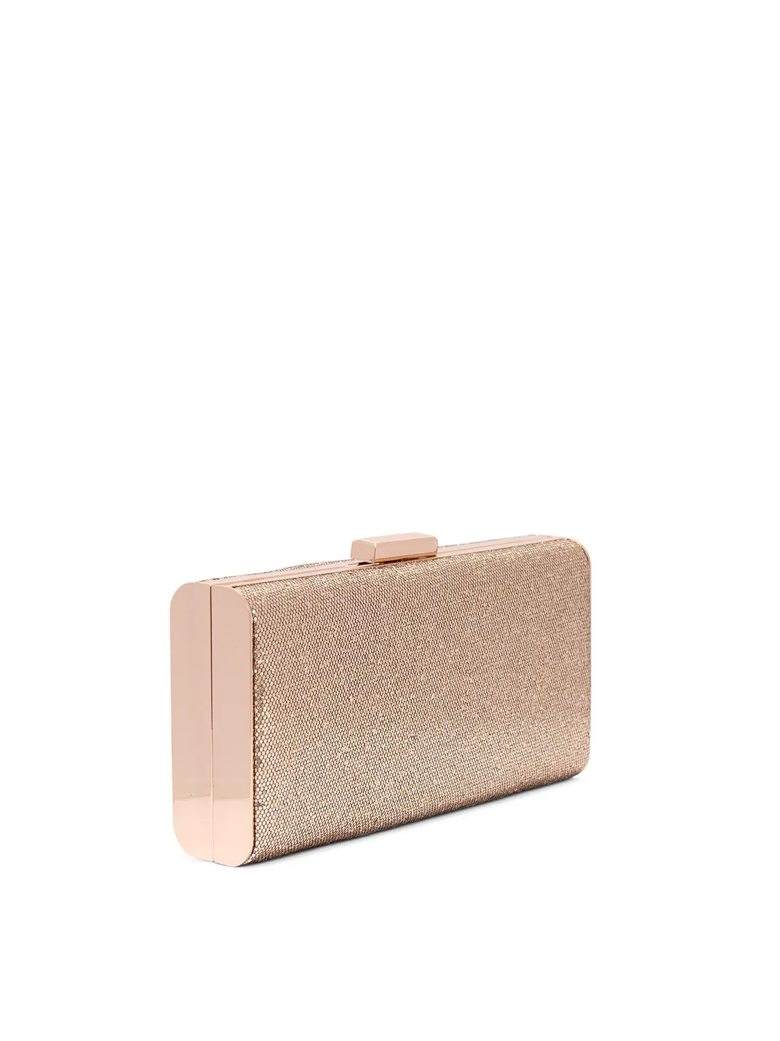 Metallic Hard Clutch sold by Suzy Shier product image thumbnail 2