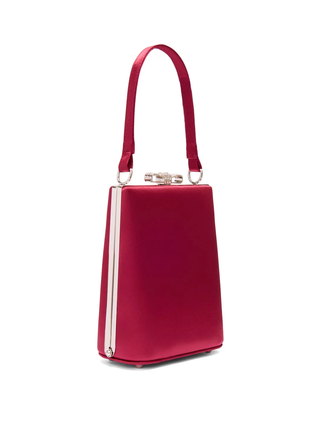 Satin Minaudiere With Jewelled Bow sold by Suzy Shier product image thumbnail 2