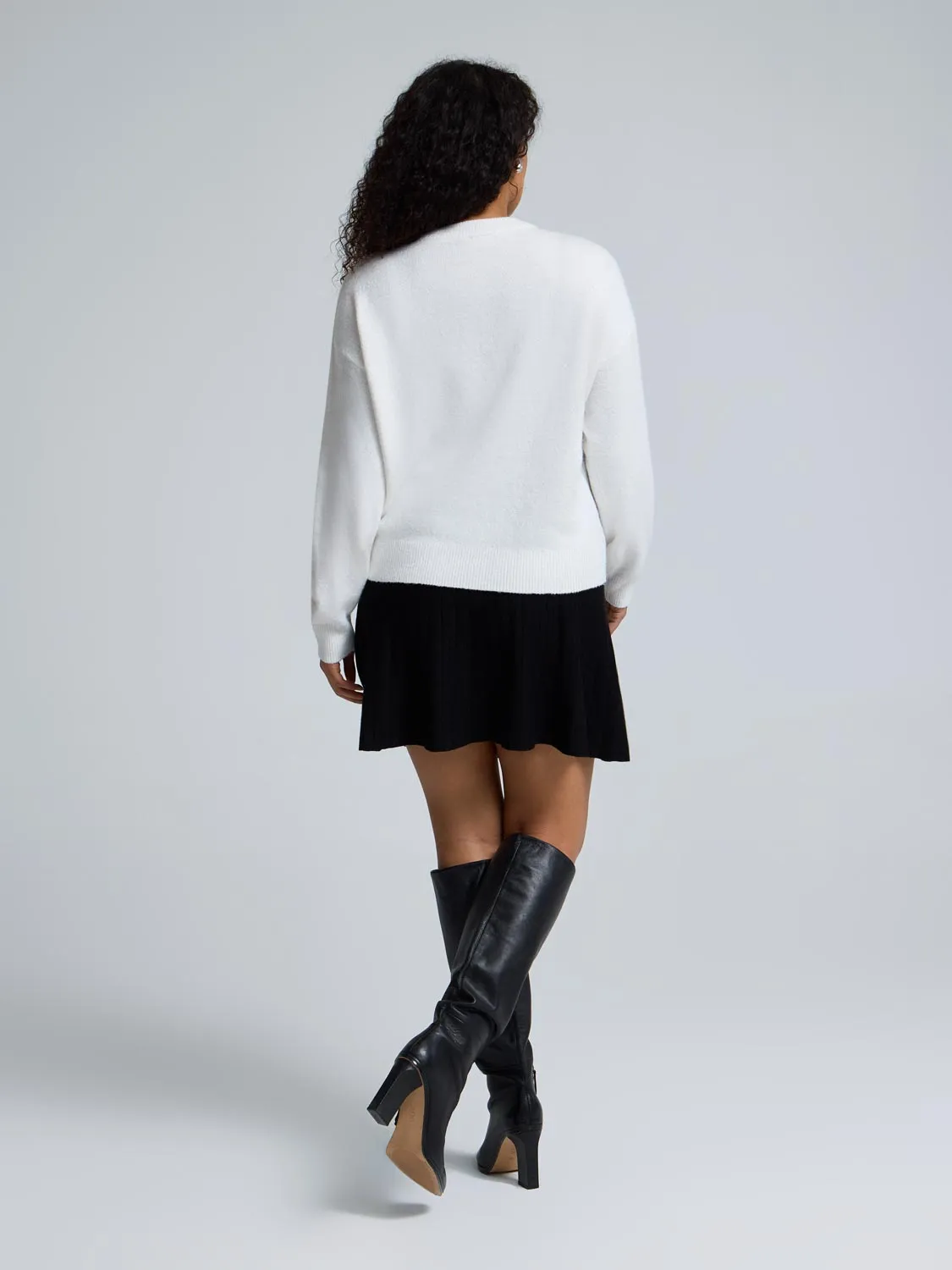 Pearl-Embellished Sweater sold by Suzy Shier product image thumbnail 4