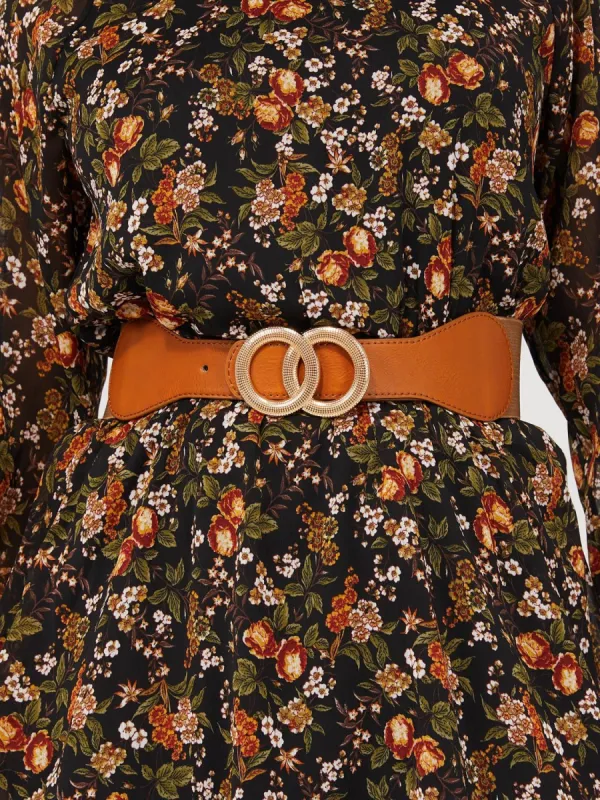 Double Carved Ring Buckle Belt sold by Suzy Shier