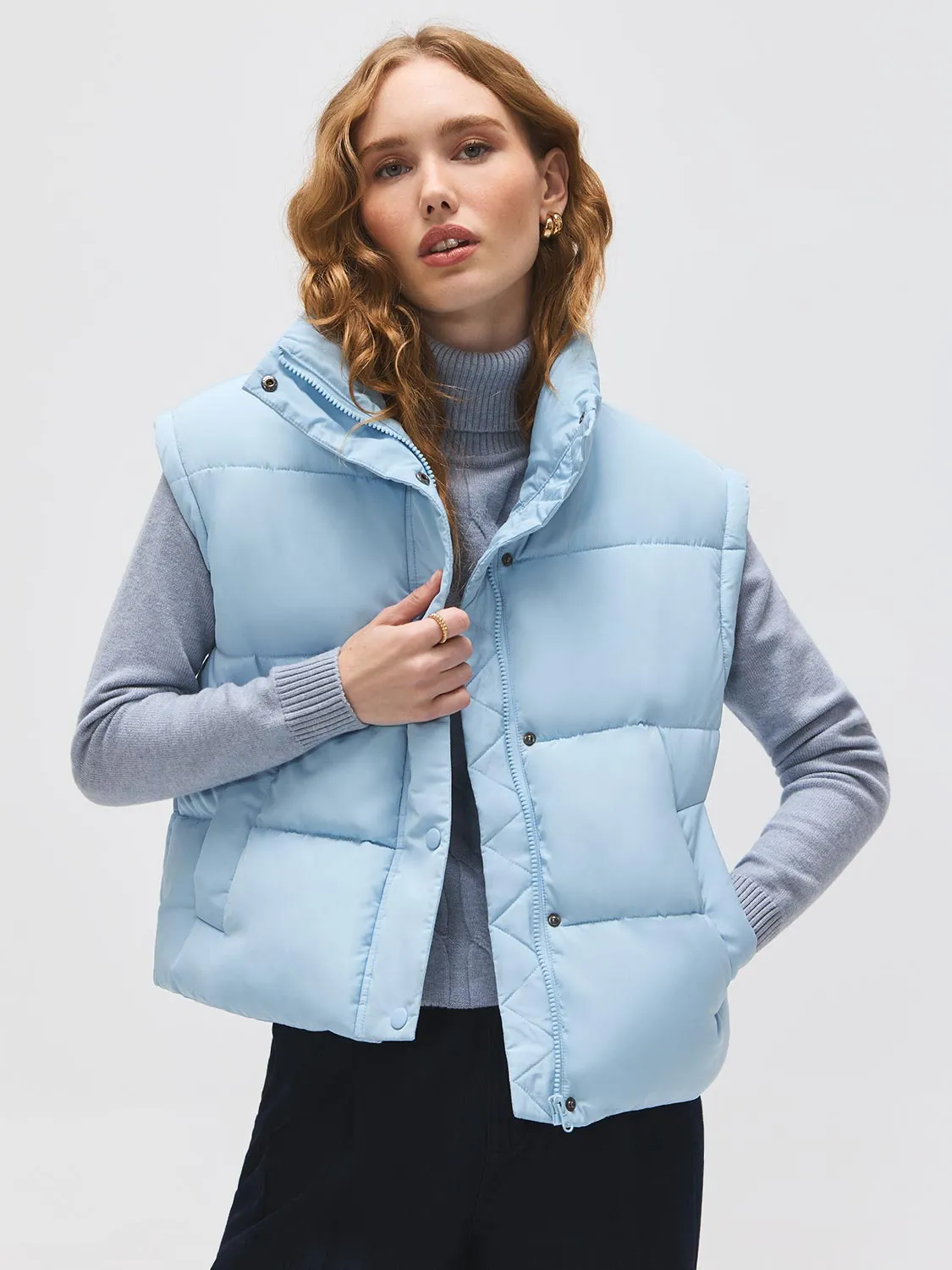 Short Puffer With Removable Sleeves sold by Suzy Shier product image thumbnail 3