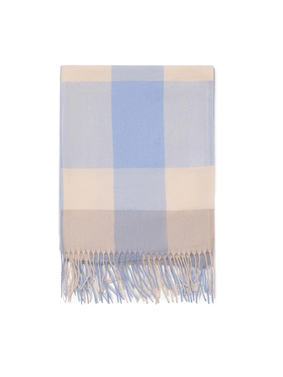 Soft Brushed Check Plaid Scarf sold by Suzy Shier product image thumbnail 2