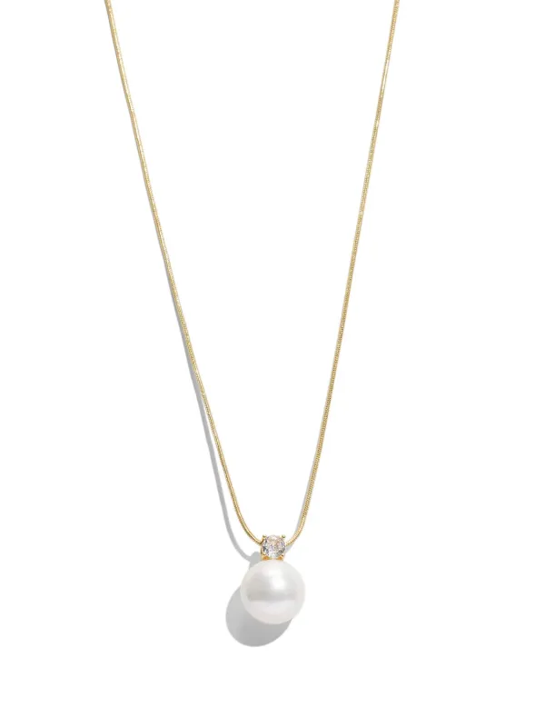 Pearl Drop Necklace sold by Suzy Shier