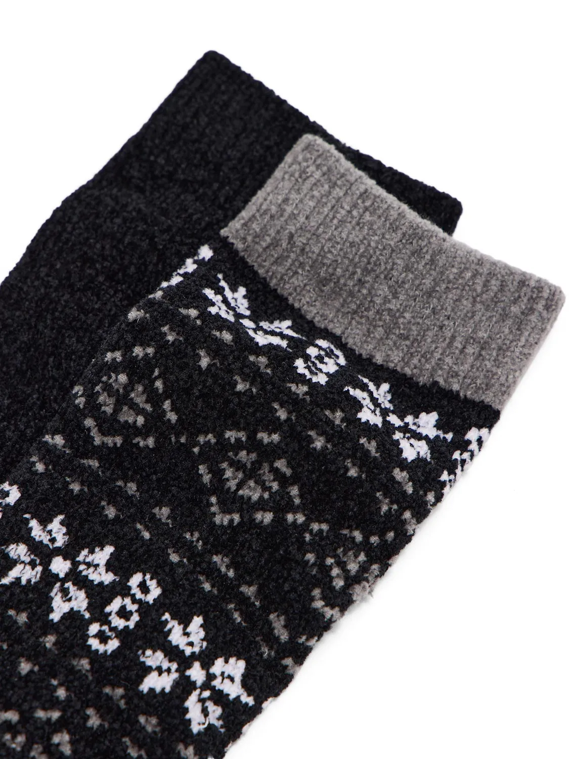 2-Pack Of Chenille Socks sold by Suzy Shier product image thumbnail 2