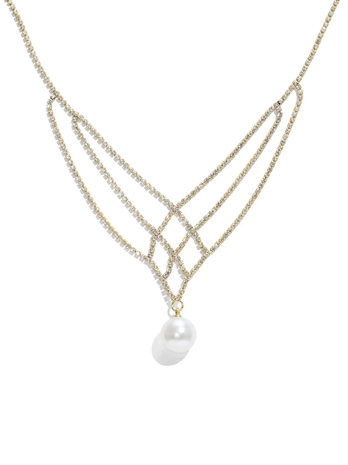 Mesh Collar Necklace sold by Suzy Shier