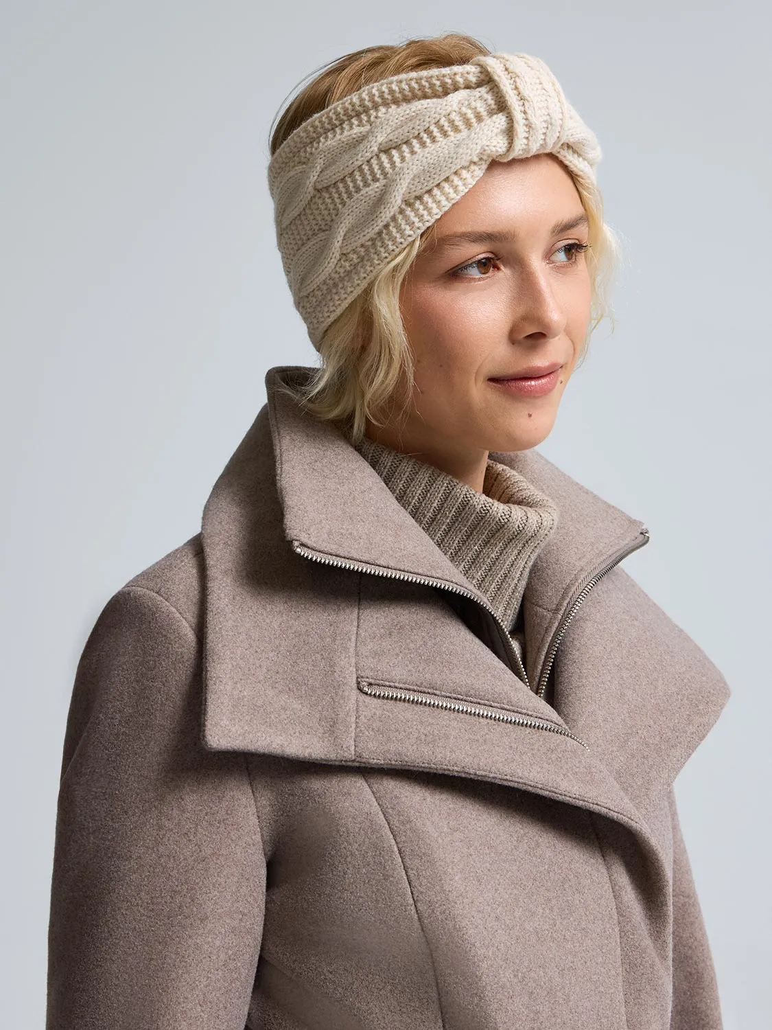 Fleece Lined Knit Headband sold by Suzy Shier product image thumbnail 2