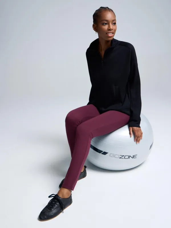 Exposed Waistband Skinny Leg Pants sold by Suzy Shier