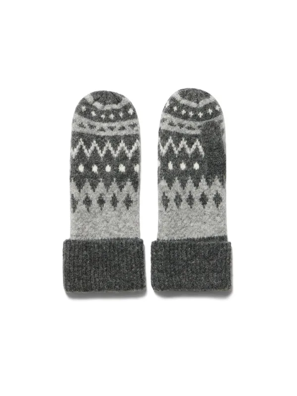 Jacquard Knit Mittens sold by Suzy Shier