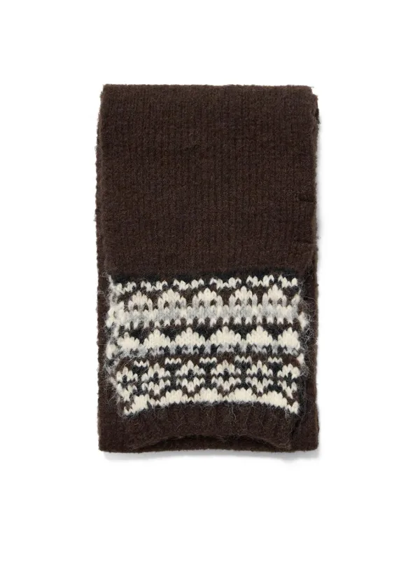 Jacquard Knit Scarf sold by Suzy Shier