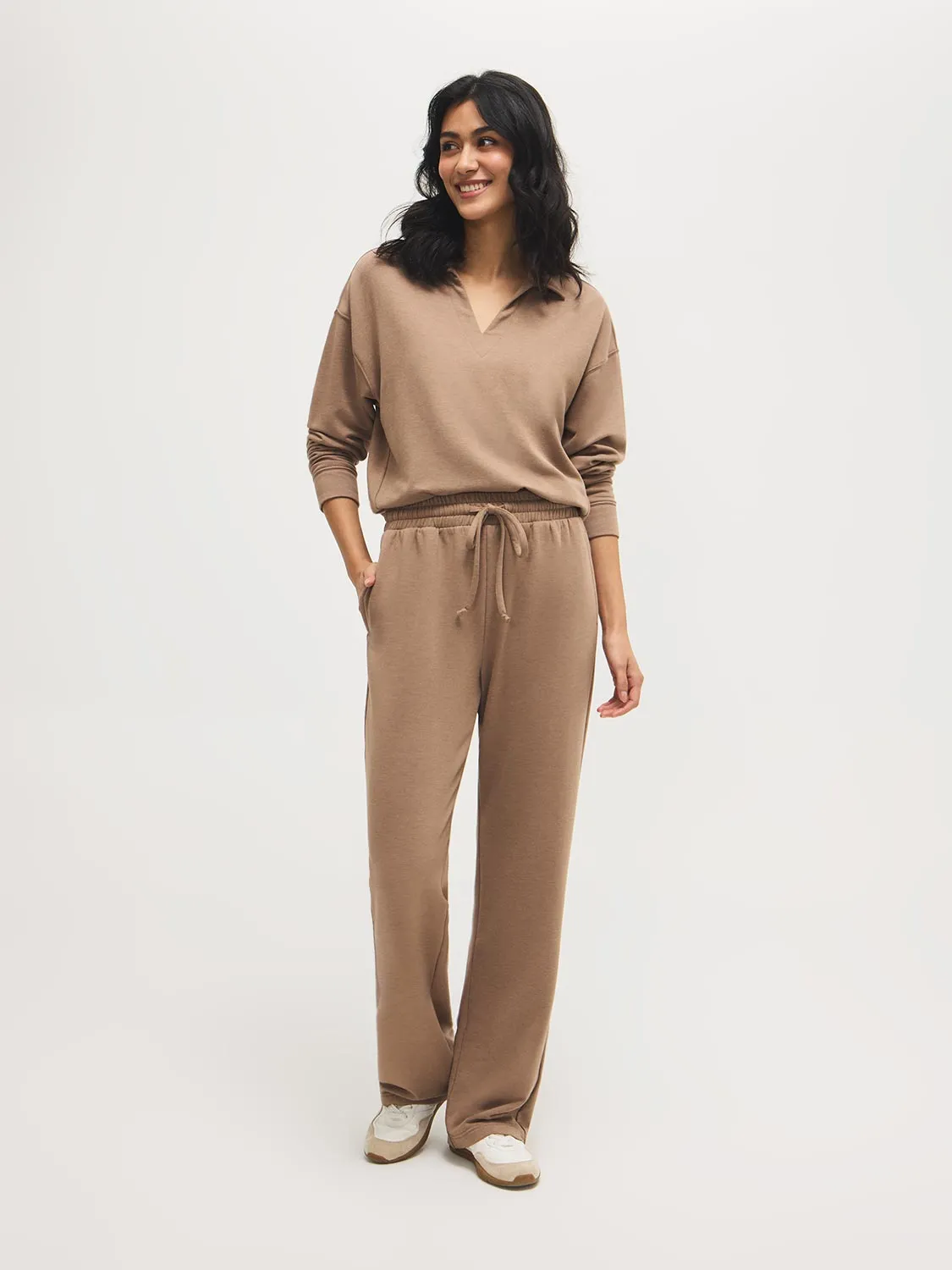 French Terry Drawstring Pants sold by Suzy Shier product image thumbnail 2