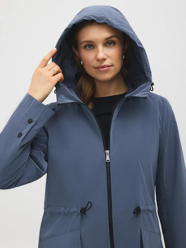 Hooded Rain Jacket sold by Suzy Shier