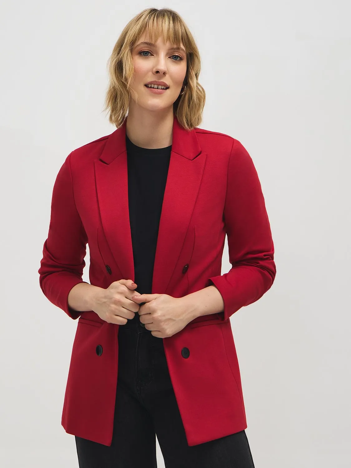 6-Button Blazer sold by Suzy Shier product image thumbnail 2