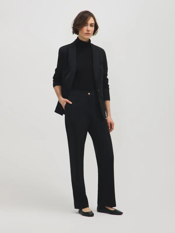 Classic Straight Leg Pants made by Suzy Shier