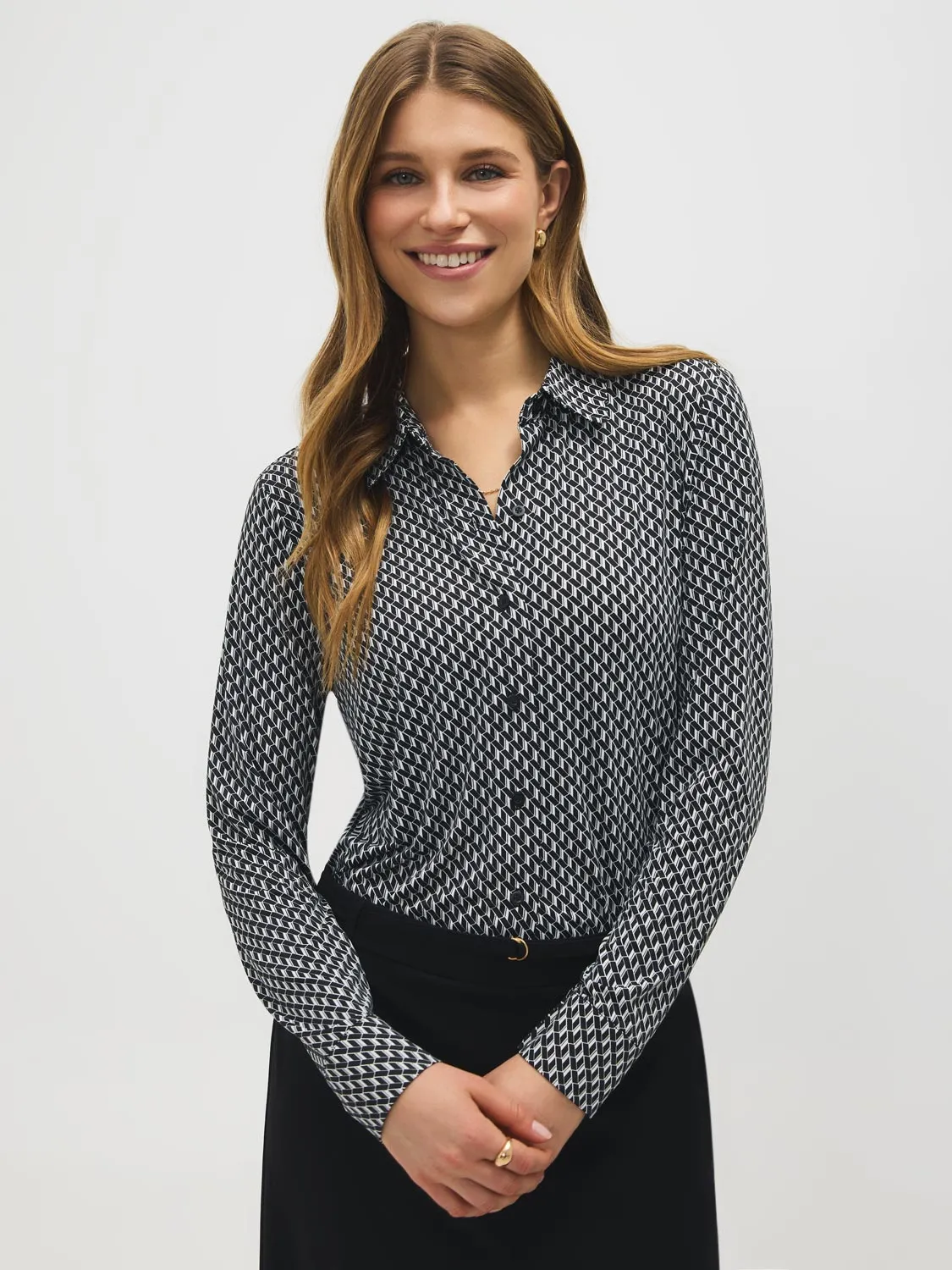 Printed Blouse sold by Suzy Shier product image thumbnail 4