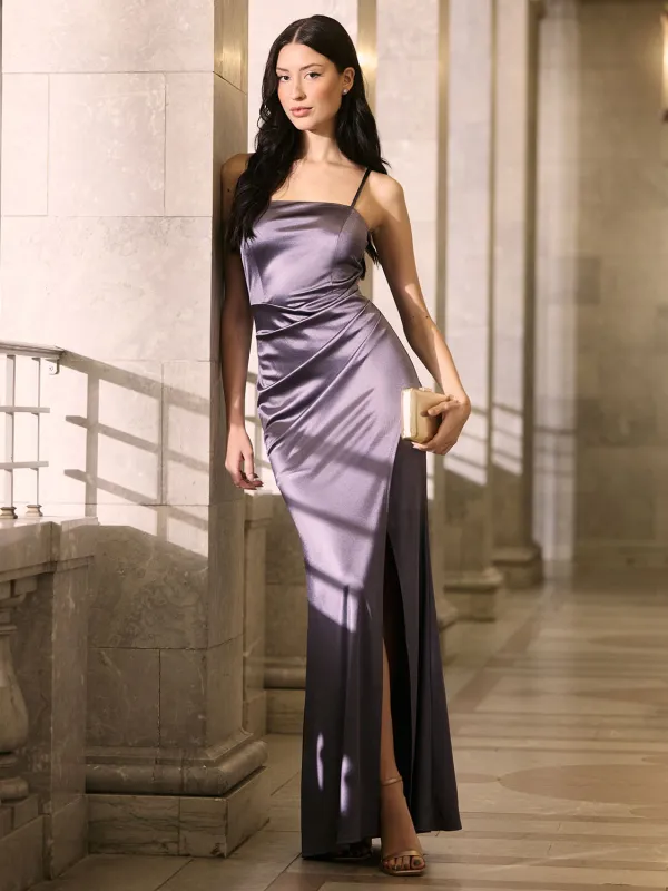 Satin Gown made by Suzy Shier