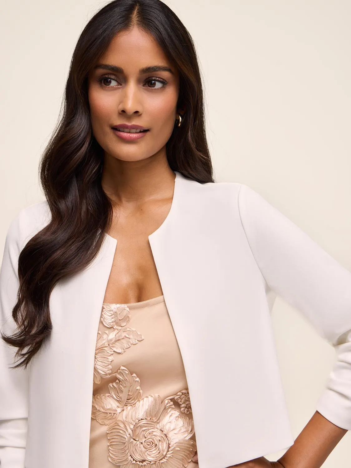 3/4 Sleeve Bolero sold by Suzy Shier product image thumbnail 4