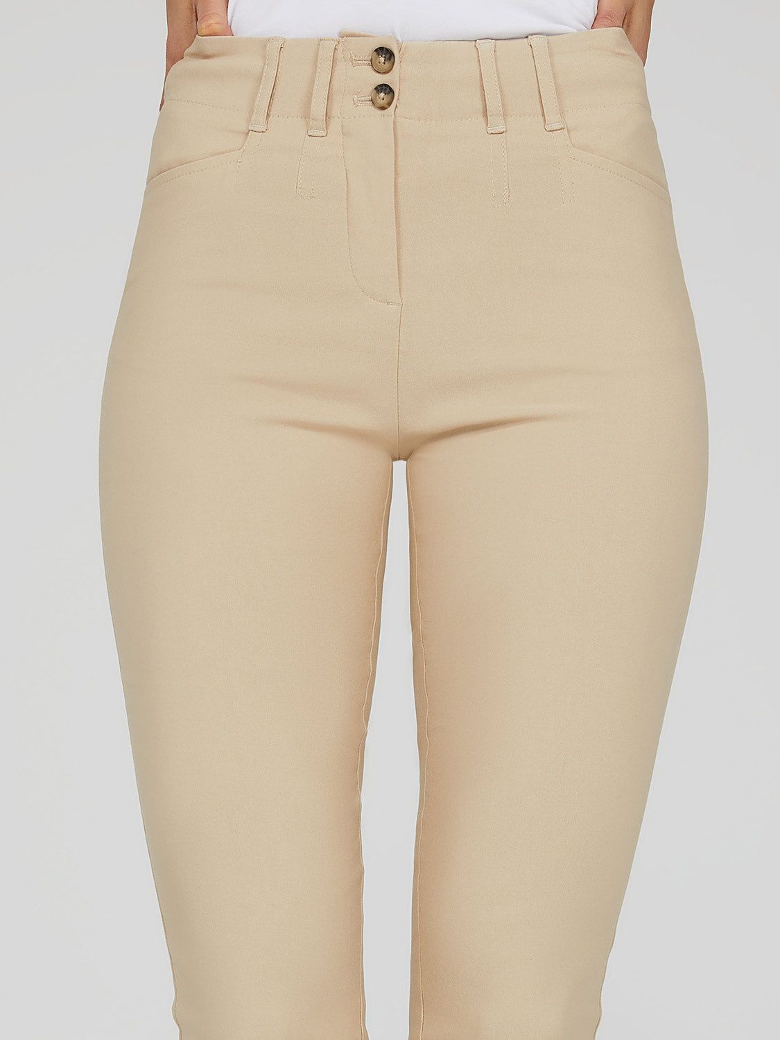 High-Waisted Capri Pants sold by Suzy Shier product image thumbnail 2