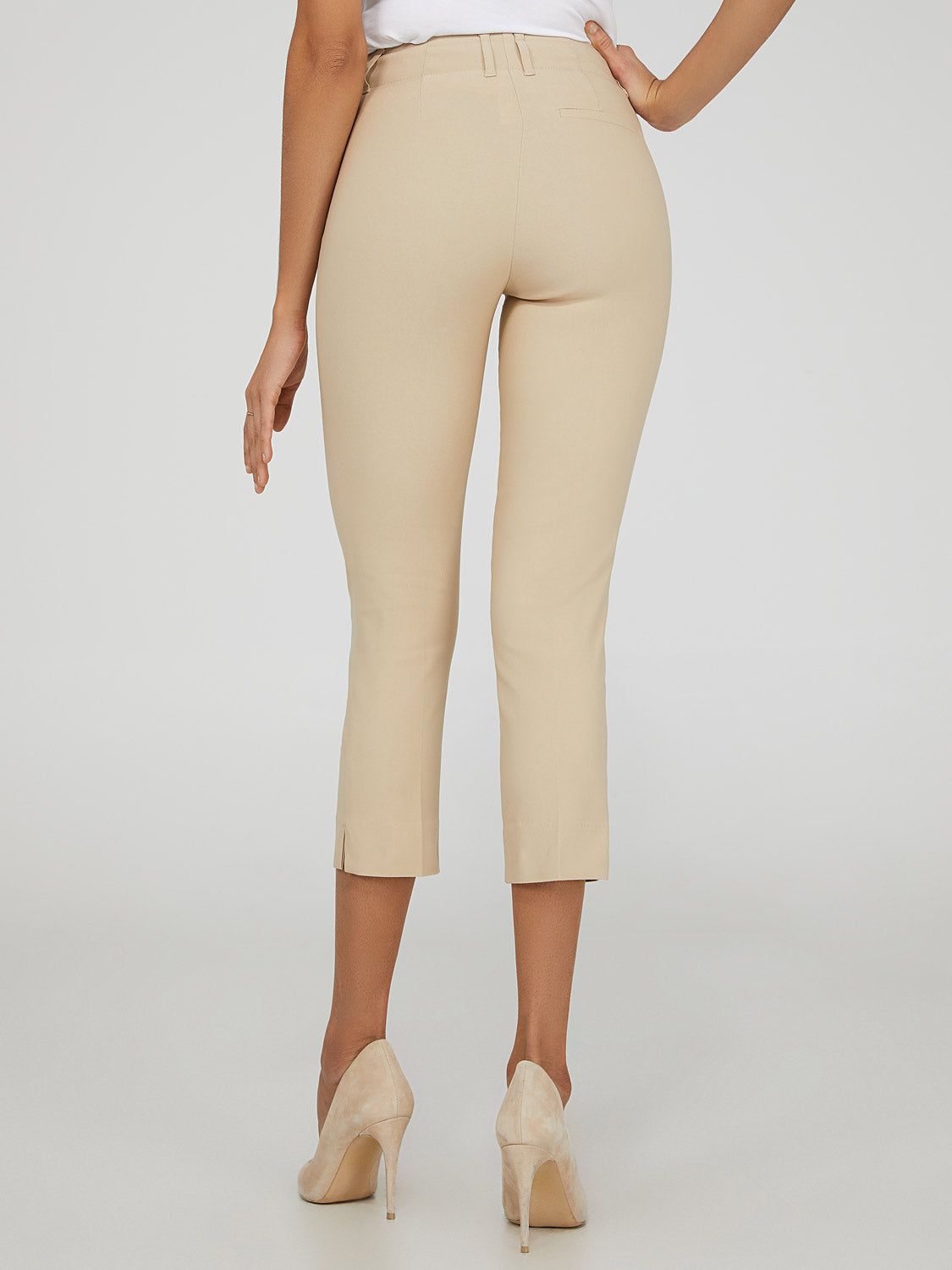 High-Waisted Capri Pants sold by Suzy Shier product image thumbnail 4