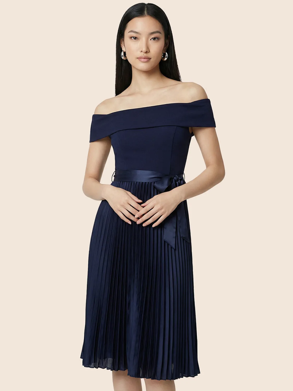 Off-The-Shoulder Midi Dress sold by Suzy Shier product image thumbnail 2