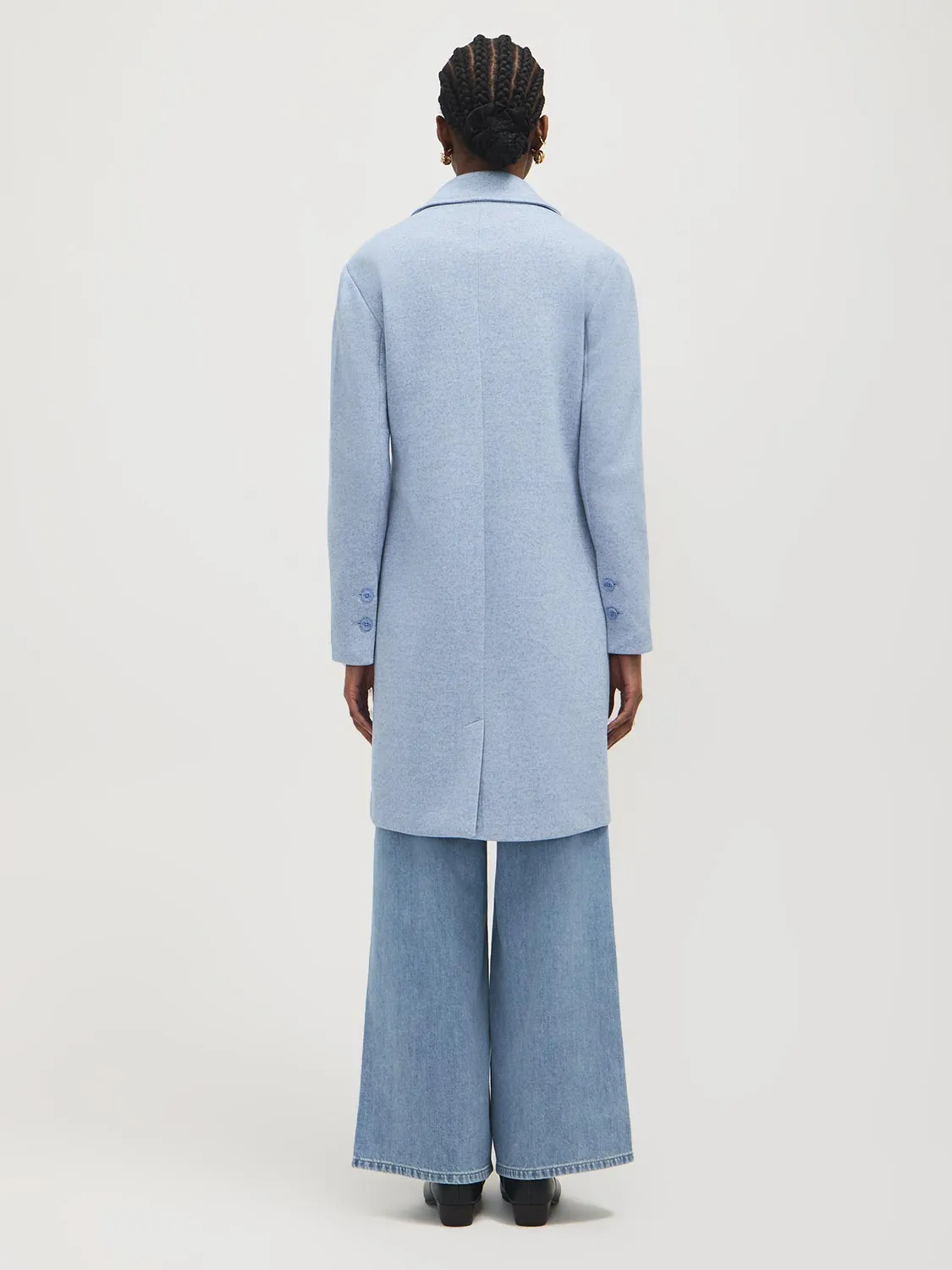 Mid-Length Fleece Coat sold by Suzy Shier product image thumbnail 5