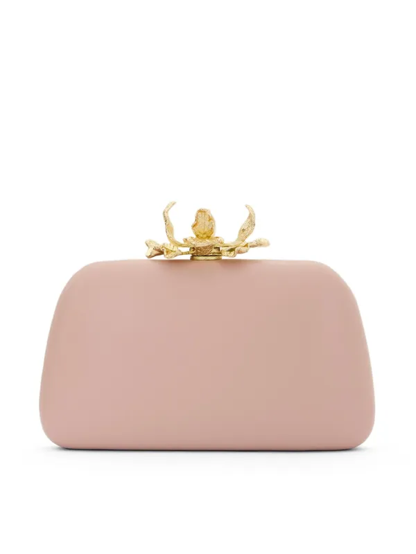 Faux-Leather Minaudiere made by Suzy Shier